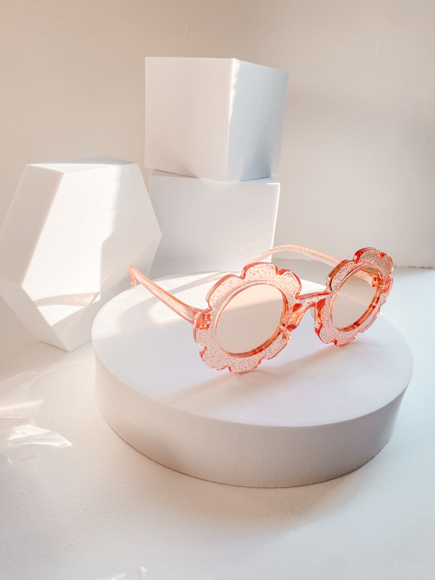 Gafas de Sol Flower Power Glitter Con Protección UV 400