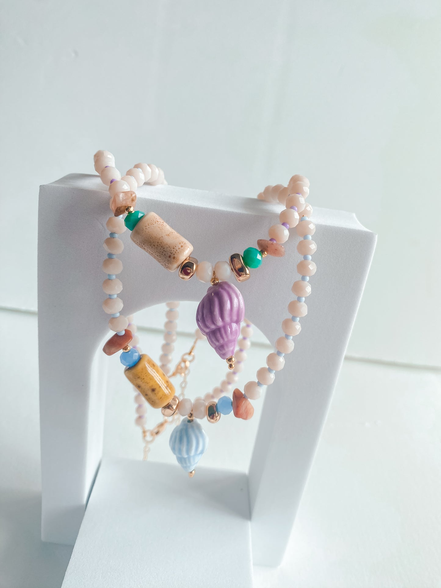 Necklaces "Olas del Mar"