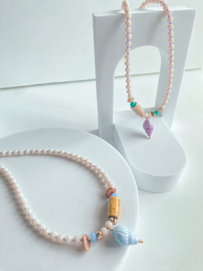 Necklaces "Olas del Mar"