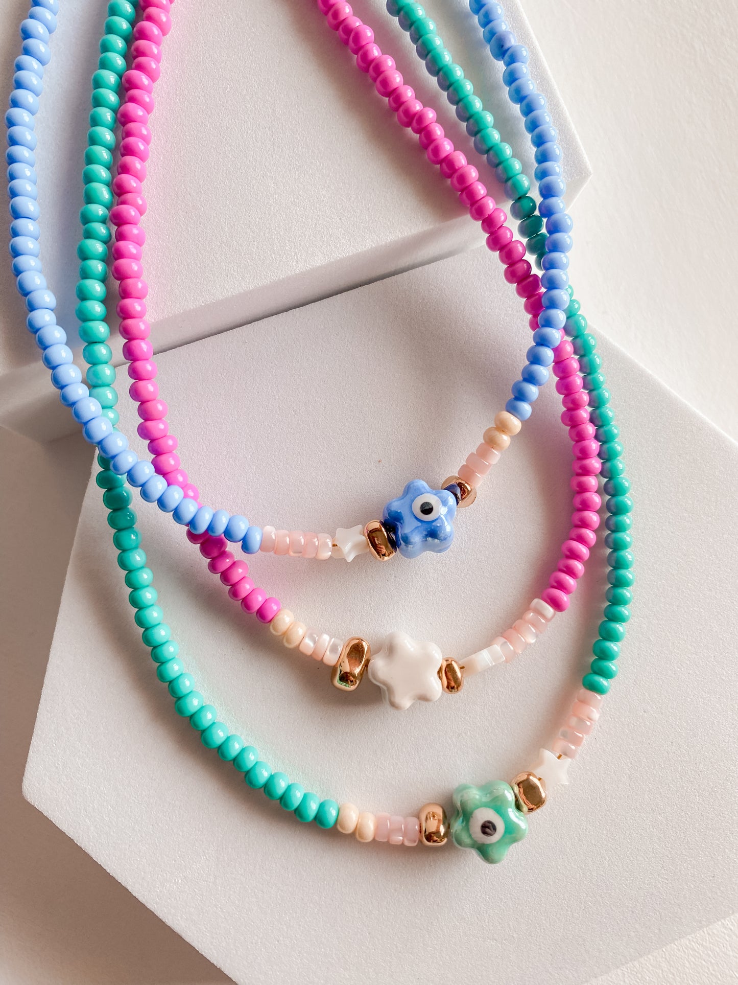 Necklaces “Flower Power”