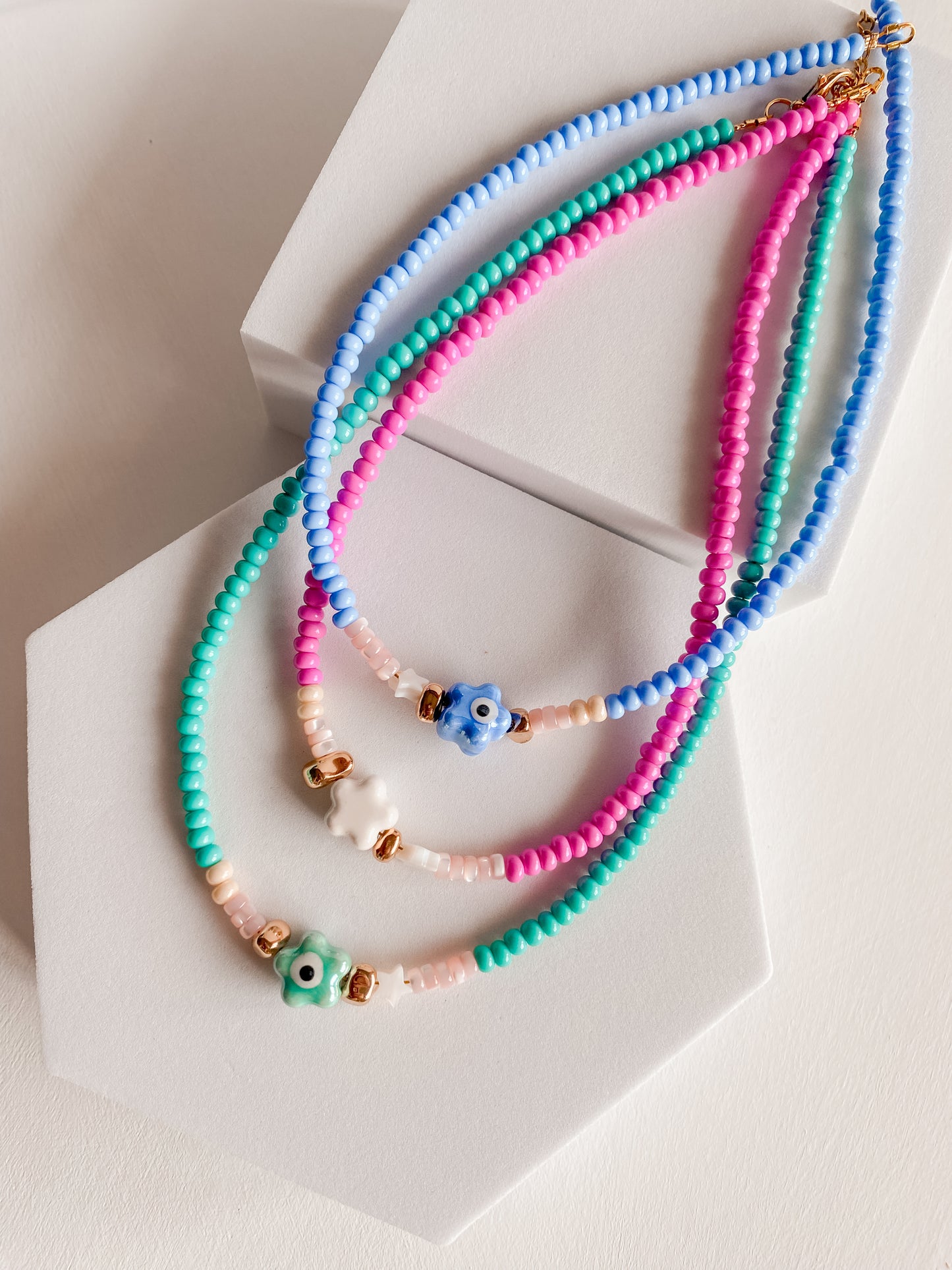 Necklaces “Flower Power”