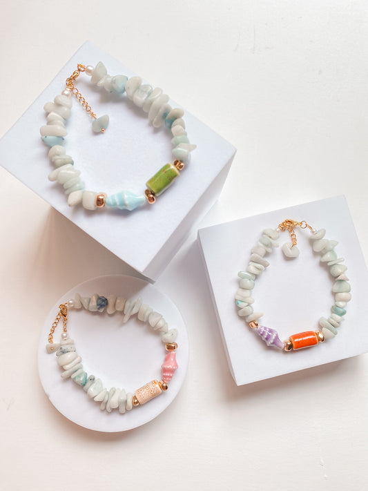 Pulsera Summer Shells – Edición Limitada