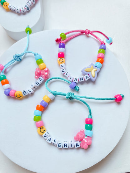 Pulsera Infantil Personalizada con Nombre