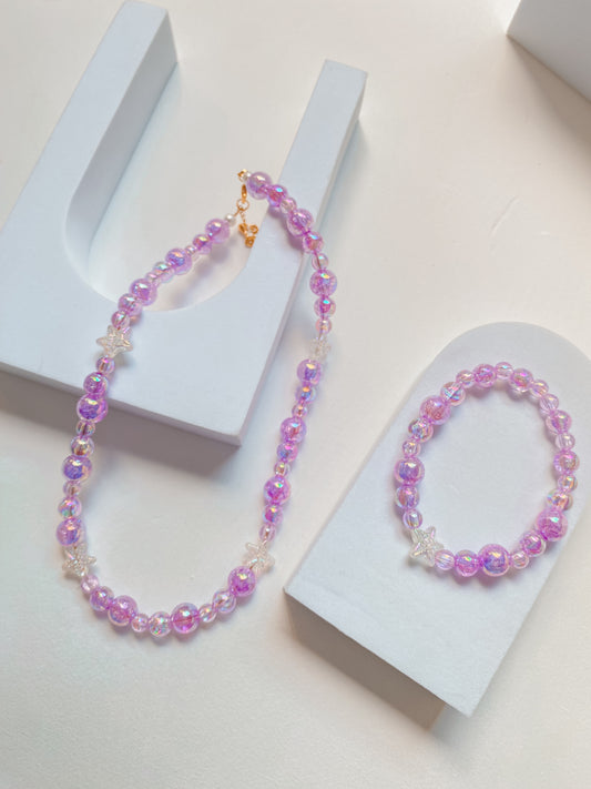 Set Estrella Aurora Lila