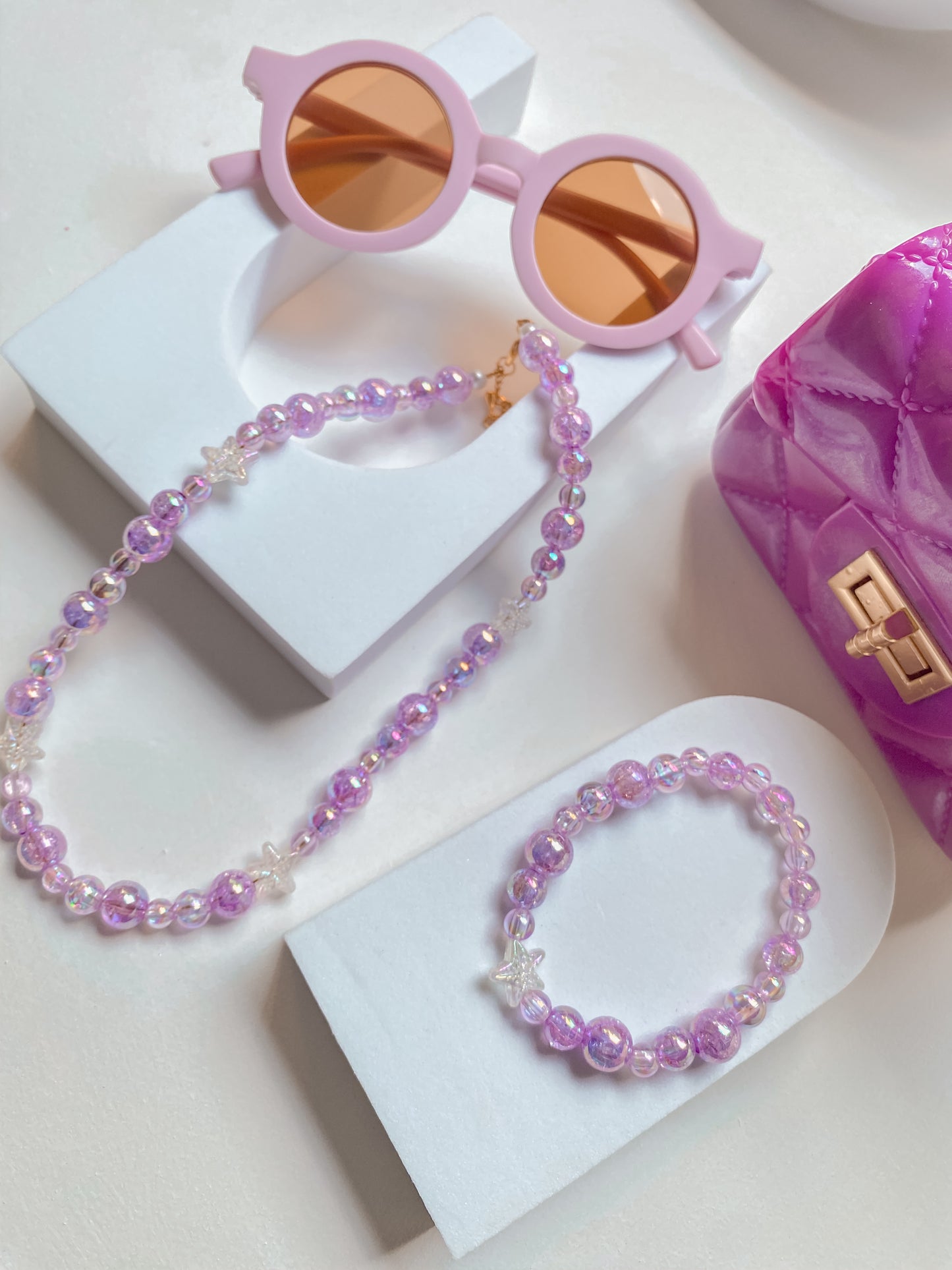 Set Estrella Aurora Lila